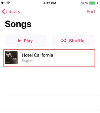 Synkronisere musikk til en iPhone for Enjox (trinn 6)