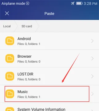 Synkronisere musikk til et Enjox-leketøy på Android (trinn 1)